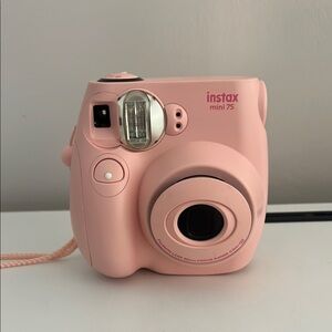 Instax Mini 75 Pink Fuinon Lens Camera